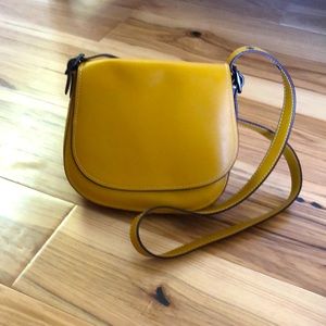 Coach Goldenrod Saddlebag